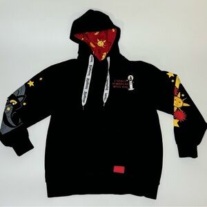 Loungefly x Disney Hocus Pocus Binx Black Hoodie Sweatshirt - Unisex Size Small